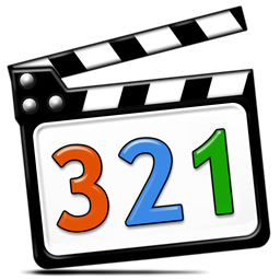 Familiar 321 icon from Media Player Classic with red 3, blue 2 and green 1 on a movie clapperboard